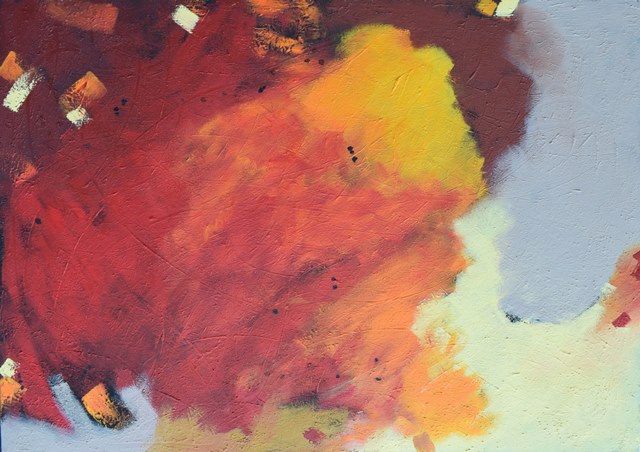 Strukturen Kunst Bild rot 2 - peggy liebenow.jpg